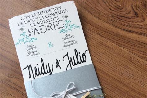 El Orden De Los Nombres En Las Invitaciones De Boda