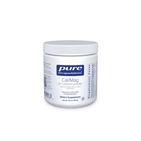 Willner Chemists Pure Encapsulations Cal Mag Powder W Co Factors By