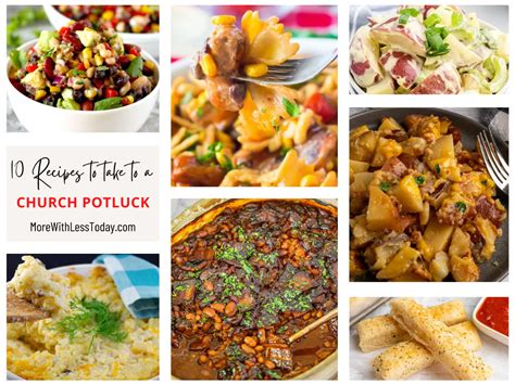 10 Recipes To Take To A Church Potluck