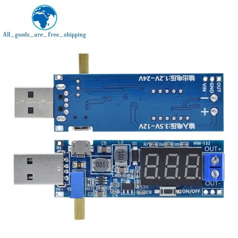 DC DC 5V do 3 5V 12V USB Step UP Down moduł zasilania regulowana