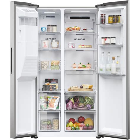 Side by side Haier HSR5918DIMP, 511 l, Total No Frost, Display touch ...