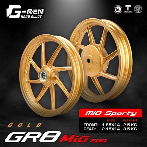 G REN MAGS MIO SPORTY MIO I 125 3 Holes GR8 Shopee Philippines