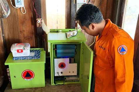 Mitigasi Bpbd Magetan Cek Kelaikan Alat Deteksi Dini Bencana Alam