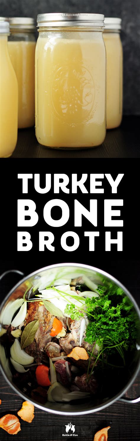 Best Turkey Bone Broth Recipe To Make With A Finished Bird