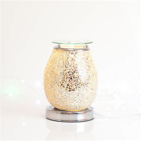 Crackle Silver Wax Warmer Pick N Melt