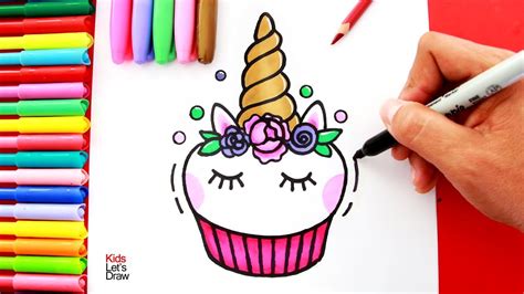 Descubrir Imagen Como Dibujar Un Pastel De Unicornio Kawaii