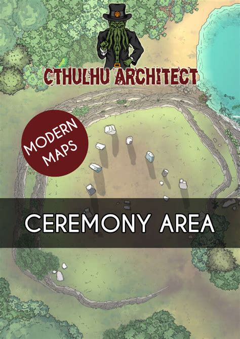 Cthulhu Architect Maps Ceremony Area 35 X 35 Cthulhu Architect