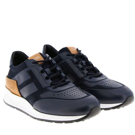 Tods Shoes Men Blue Sneakers Tods Xxm56b0ay30 Kq9 Gigliocom