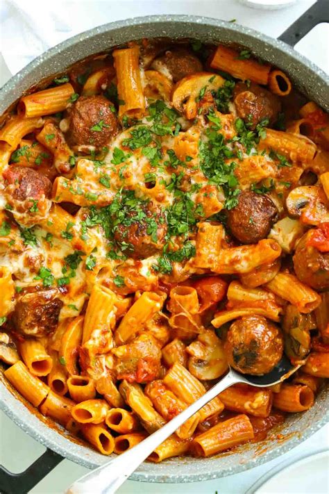 Meatball pasta bake 30 minute meal – Artofit