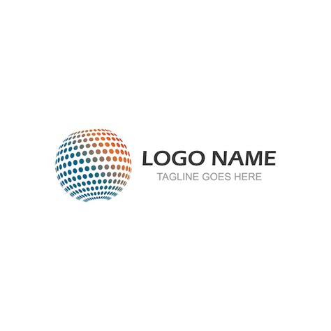 Premium Vector | Globe business vector logo template icon illustration