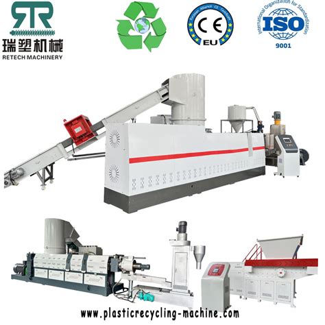 Plastic PE PP HDPE LDPE LLDPE BOPP Film Granulating Line Granulation