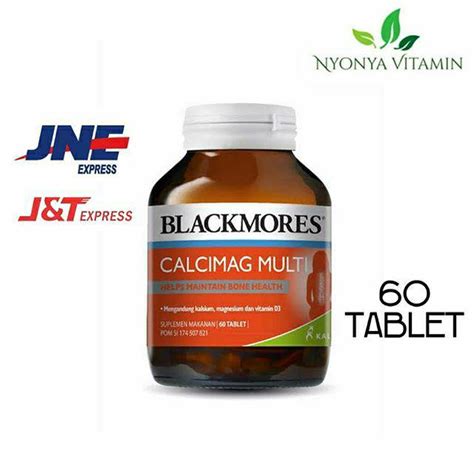 Jual Blackmores Calcimag Multi Isi 60 Tablet Shopee Indonesia