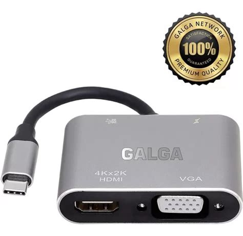 Adaptador Hdmi Em Hub Usb C K Vga Tipo C Usb Mercadolivre