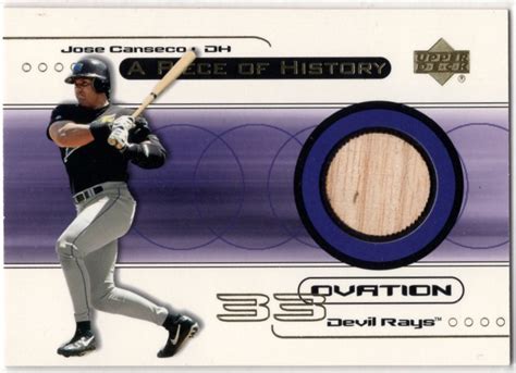 Yahoo オークション Jose Canseco 2000 Upper Deck Ovation A Pie