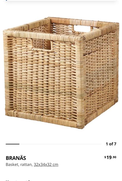 Ikea Wicker Baskets Furniture And Home Living Home Improvement