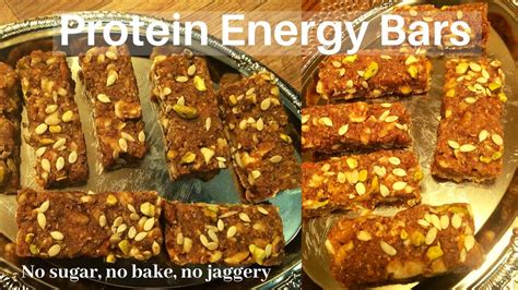 Homemade Protein Energy Bars Energy Bars YouTube