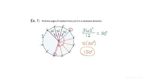 Finding An Angle Of Rotation Geometry Study