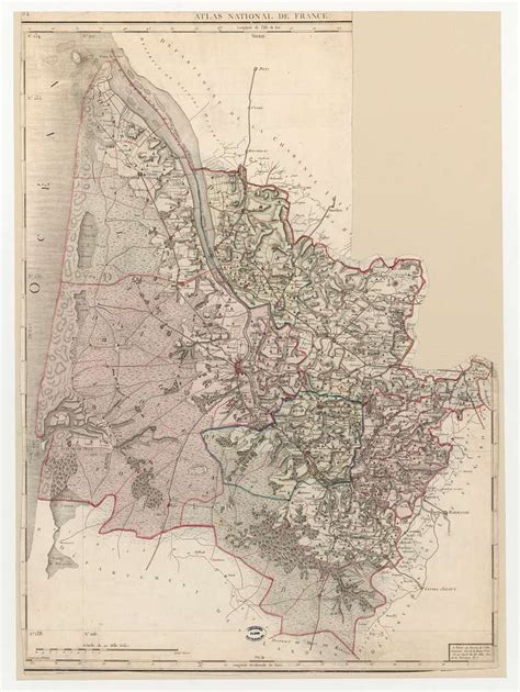 Carte Du D Partement De La Gironde Picryl Public Domain