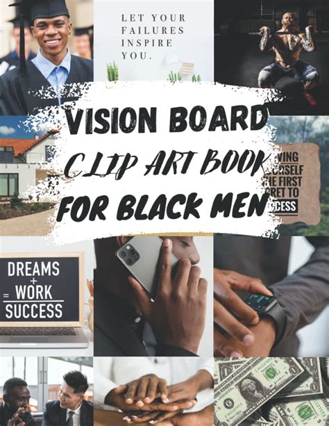 Buy Vision Board Clip Art Book For Black Men Vision Board Supplies