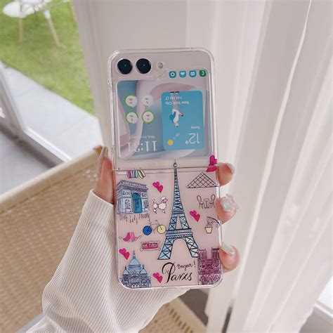 Coque Samsung Galaxy Z Flip Transparente Paris Ma Coque