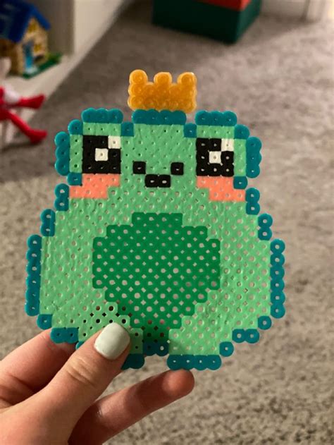 Frog Perler Bead Pattern Easy Perler Beads Ideas Diy Perler Bead