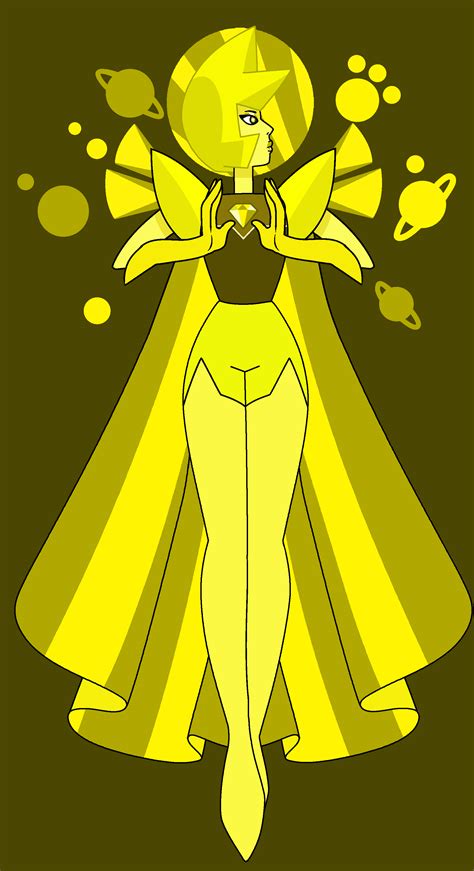 My Yellow Diamond Mural Pose Diamante Amarelo Steven Universe Diamante