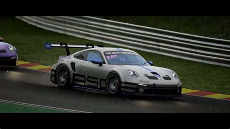 Assetto Corsa Competizione Porsche Cup 2023 Spa Chuva YouTube