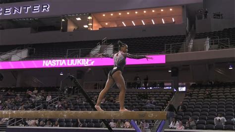 Selena Harris Balance Beam 2022 Nastia Liukin Cup Youtube