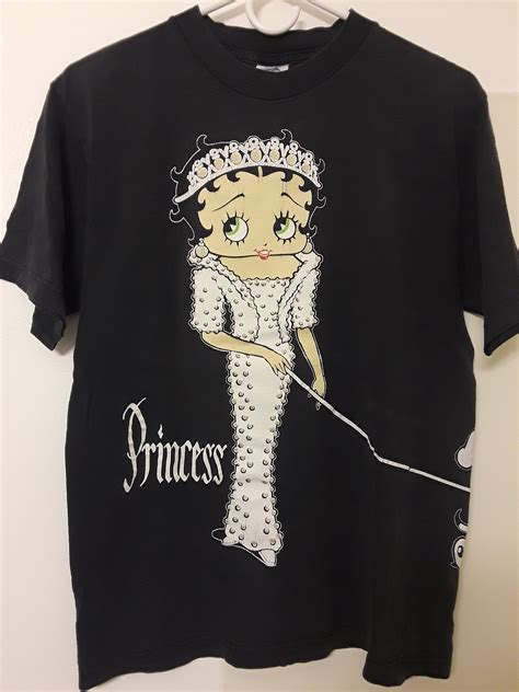 Vintage 90s Betty Boop Princess Diana Double Sided Pudgy Etsy