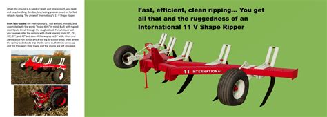 INTERNATIONAL 11 V SHANK RIPPER V1 0 FS22 Mod