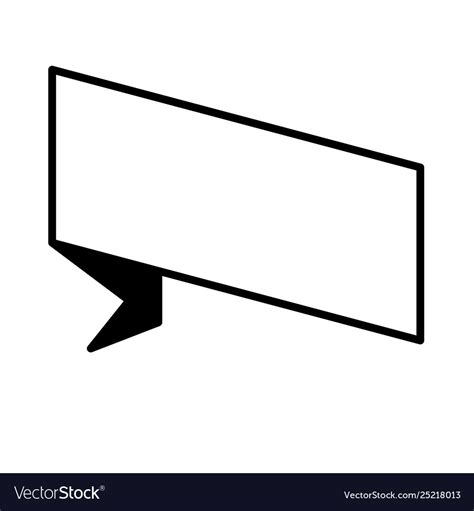 banner empty template royalty  vector image