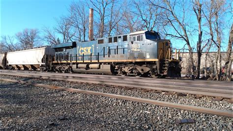 HD CSX Q368 Manifest Train Eastbound Fairport NY YouTube