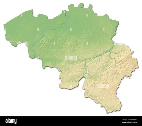 Map Of Belgium Hi Res Stock Photography And Images Alamy