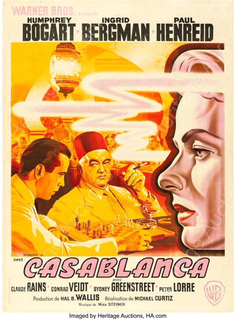 Original Casablanca Movie Poster Value Guide