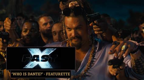 Fast X Who Is Dante Featurette YouTube