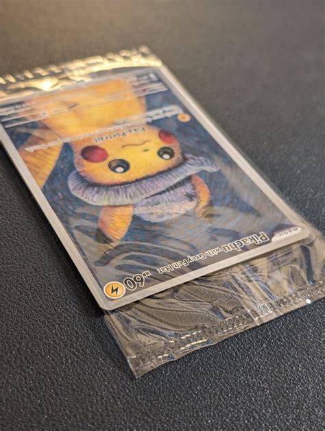 Pikachu With Grey Felt Hat SVP 085 Van Gogh Promo Kaufen Auf Ricardo