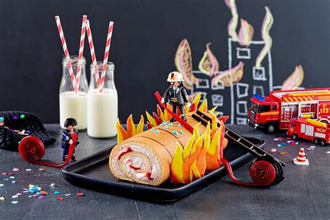 Feuerwehr Kuchen Zum Kindergeburtstag Gratis Rezept Anleitung