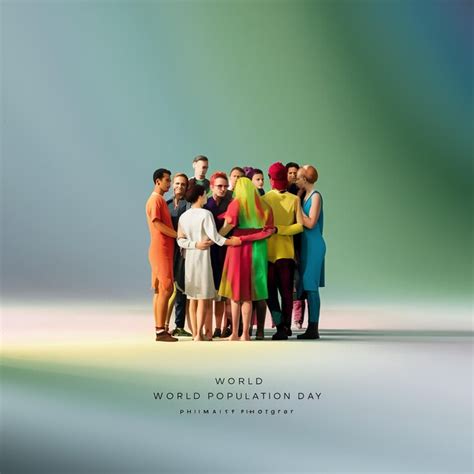 Premium Photo Illustration Of World Population Day Concept 11july