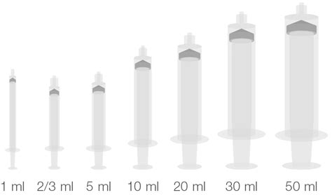 Terumo® Syringe 3-part Syringe