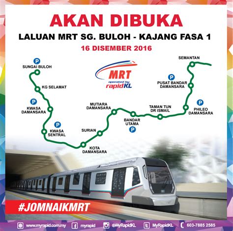 Mrt Sungai Buloh Kajang Line Phase To Officially Start Th