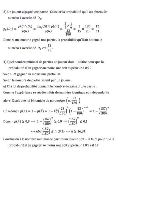 Bac Sc expérimentales Math 4ème année Sciences Expérimentales