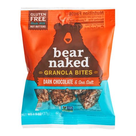 Bear Naked Dark Chocolate And Sea Salt Granola Bites Oz Case