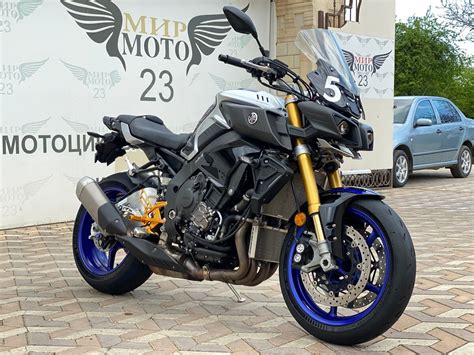 Купить б у Yamaha MT инжектор передач в Динской синий naked bike
