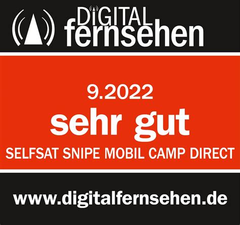 Selfsat Snipe Mobil Camp Direct Sat Anlage Single LNB weiß bei