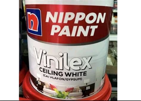 Vinilex Ceiling White Cat Plafon Gypsum Gipsum Grc Triplek Tembok