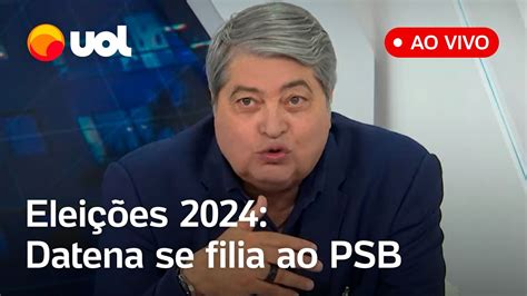 Datena Se Filia Ao Psb E Pode Ser Vice De Tabata Amaral Para