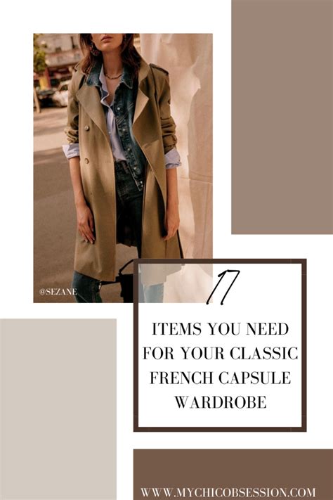 17 Items You Need For Your Classic French Capsule Wardrobe My Chic Obsession