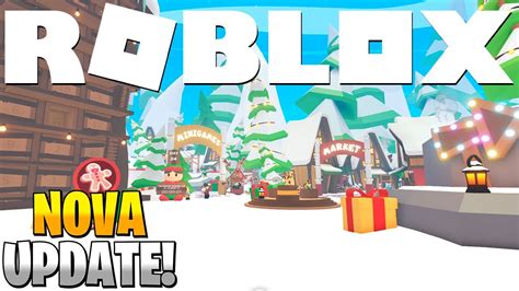 CHEGOU a NOVA UPDATE de NATAL no ADOPT ME PETS GRÁTIS ROBLOX