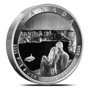 2017 Canadian Niagara Falls 10 Oz Silver Coin BU Provident Metals