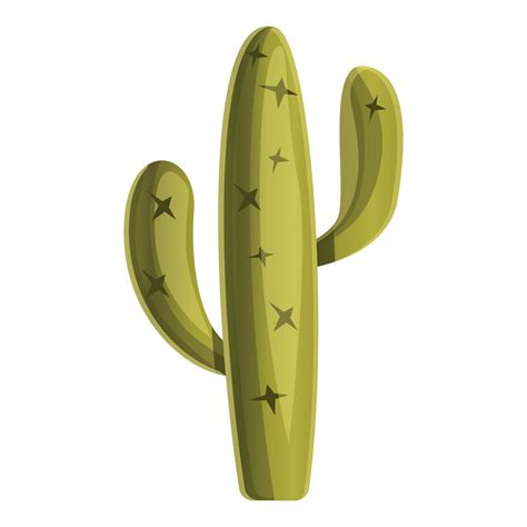 Desert cactus icon, cartoon style 14182313 Vector Art at Vecteezy